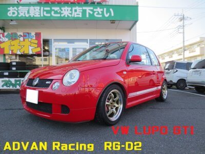 程度良好品 超バリ溝】フォルクスワーゲン ルポ GTi 純正 15in