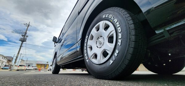 HIACE × GEOLANDAR H/T G056 | 株式会社ヨコハマタイヤガーデン関東 